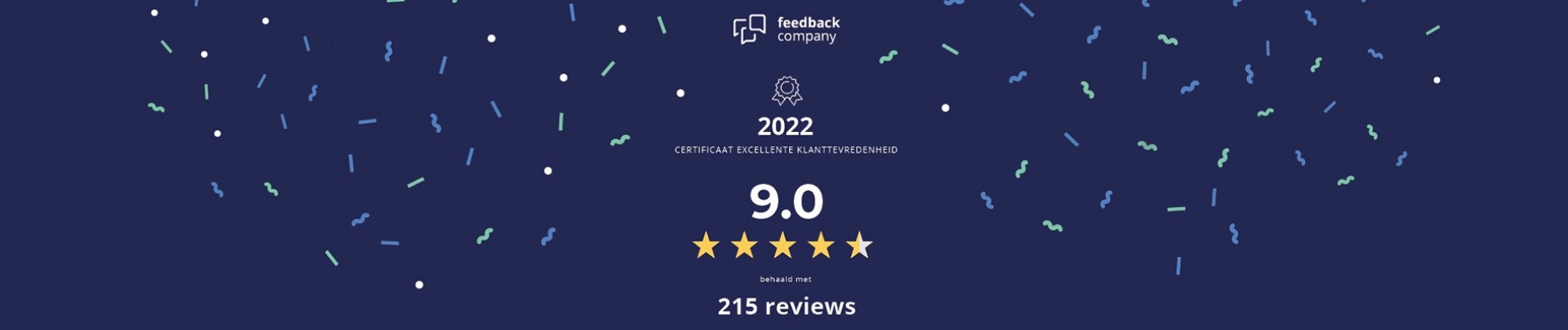 In 2022 geven klanten Van Steensel een 8.8 op basis van 215 reviews